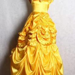 Beauty And The Beast Belle Dress Cosplay Costume V2