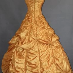 Beauty And The Beast Princess Belle Dress Cosplay Costume - B -Game Costumes Shop COS 08 03 4