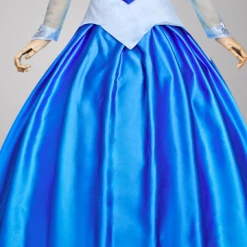 Sleeping Beauty Princess Aurora Blue Dress Cosplay Costume -Game Costumes Shop COS 09 04 4