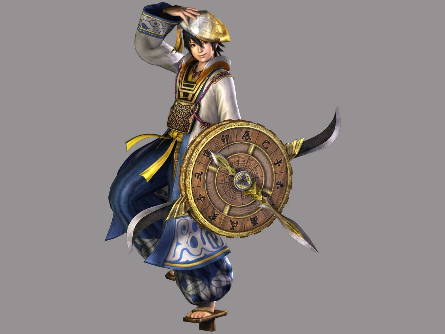 Sengoku Musou 3 Samurai Warriors 3 Hanbei Takenaka Cosplay Costume 3 Sengoku Musou 3 Samurai Warriors 3 Hanbei Takenaka Cosplay Costume