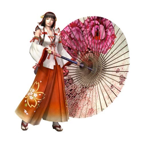 Sengoku Musou 3 Samurai Warriors 3 Okuni Cosplay Costume 3 Sengoku Musou 3 Samurai Warriors 3 Okuni Cosplay Costume