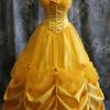 Beauty And The Beast Princess Belle Dress Cosplay Costume - E -Game Costumes Shop COS 11 01 5