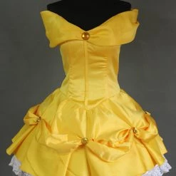 Beauty And The Beast Princess Belle Dress Cosplay Costume - G