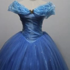 Movie Cinderella Princess Dress Cosplay Costume -Game Costumes Shop COS 14 04 5