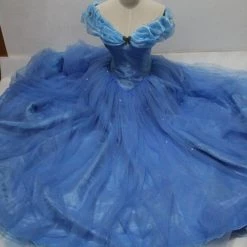 Movie Cinderella Princess Dress Cosplay Costume -Game Costumes Shop COS 14 05 5