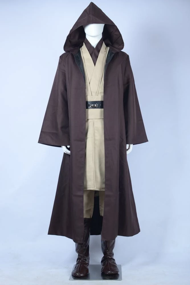 Star Wars Obi-Wan Kenob Cosplay Costume 3 Star Wars Obi-Wan Kenob Cosplay Costume