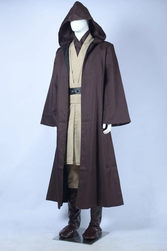 Star Wars Obi-Wan Kenob Cosplay Costume 4 Star Wars Obi-Wan Kenob Cosplay Costume - Image 2