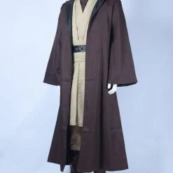 Star Wars Obi-Wan Kenob Cosplay Costume 7 Star Wars Obi-Wan Kenob Cosplay Costume -Game Costumes Shop COS 15 04