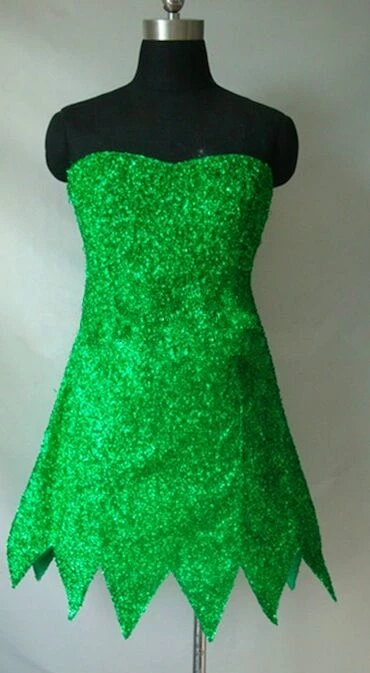 Tinker Bell And The Pirate Fairy Tinker Bell Dress Cosplay Costume 3 Tinker Bell And The Pirate Fairy Tinker Bell Dress Cosplay Costume