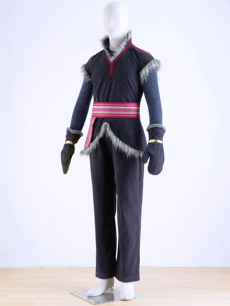 Frozen Kristoff Cosplay Costume 4 Frozen Kristoff Cosplay Costume - Image 2
