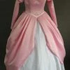 The Little Mermaid Princess Ariel Pink Dress Cosplay Costume -Game Costumes Shop COS 17 01 5