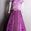 Tangled Rapunzel Princess Purple Cosplay Dress -Game Costumes Shop COS 19 01 scaled