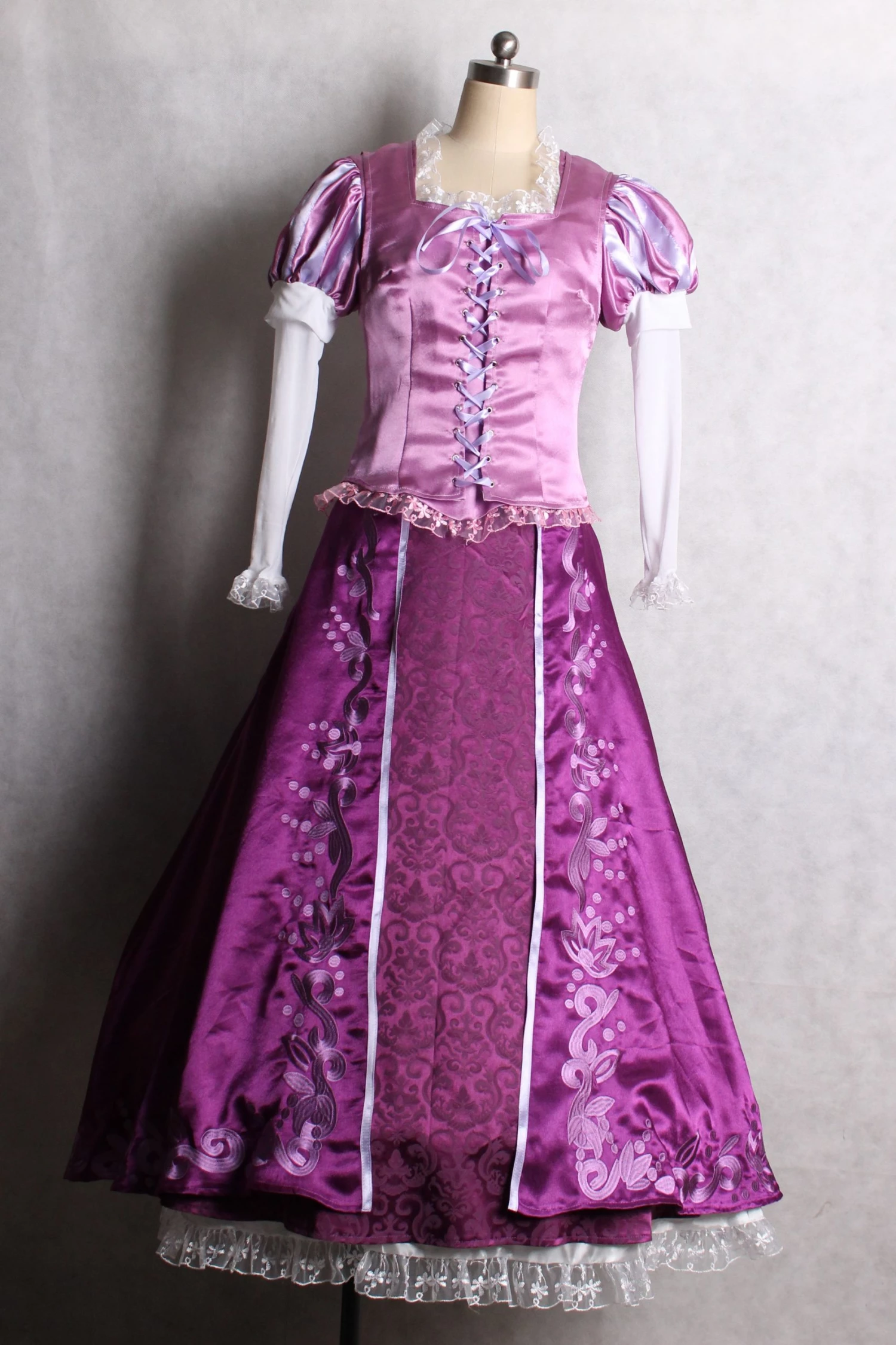 Tangled Rapunzel Princess Purple Cosplay Dress 3 Tangled Rapunzel Princess Purple Cosplay Dress