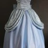 Cinderella Princess Dress Cosplay Costume - Light Blue Edition -Game Costumes Shop COS 19 01 5