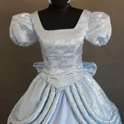 Cinderella Princess Dress Cosplay Costume - Light Blue Edition -Game Costumes Shop COS 19 03 6