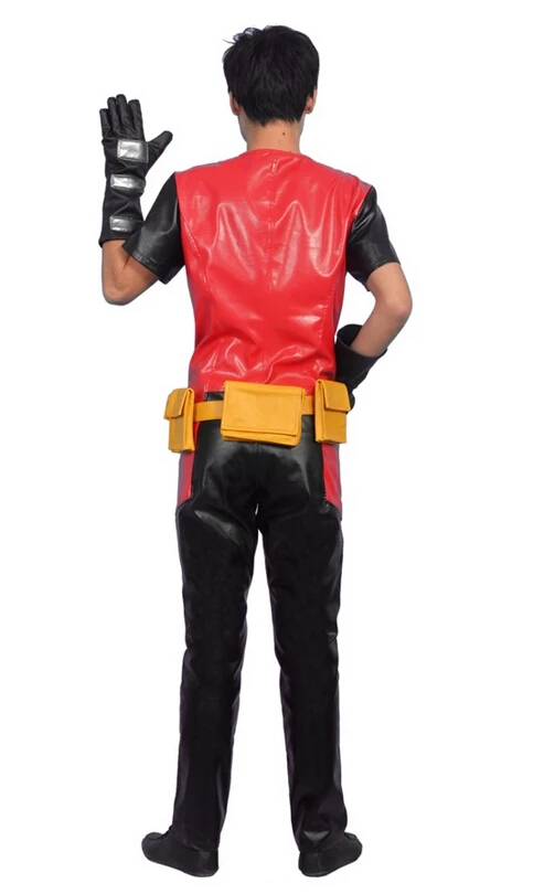 Young Justice Robin Cosplay Costume 6 Young Justice Robin Cosplay Costume - Image 4