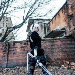 Nier: Automata 2B Cosplay Costume Version 2 -Game Costumes Shop cos 001 05 5