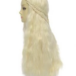 Beige 70cm Game Of Thrones Daenerys Targaryen Wig -Game Costumes Shop cos 005 03