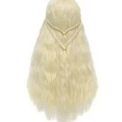 Beige 70cm Game Of Thrones Daenerys Targaryen Wig -Game Costumes Shop cos 005 04
