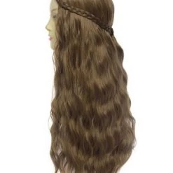 Brown 70cm Game Of Thrones Margaery Tyrell Cosplay Wig -Game Costumes Shop cos 008 04