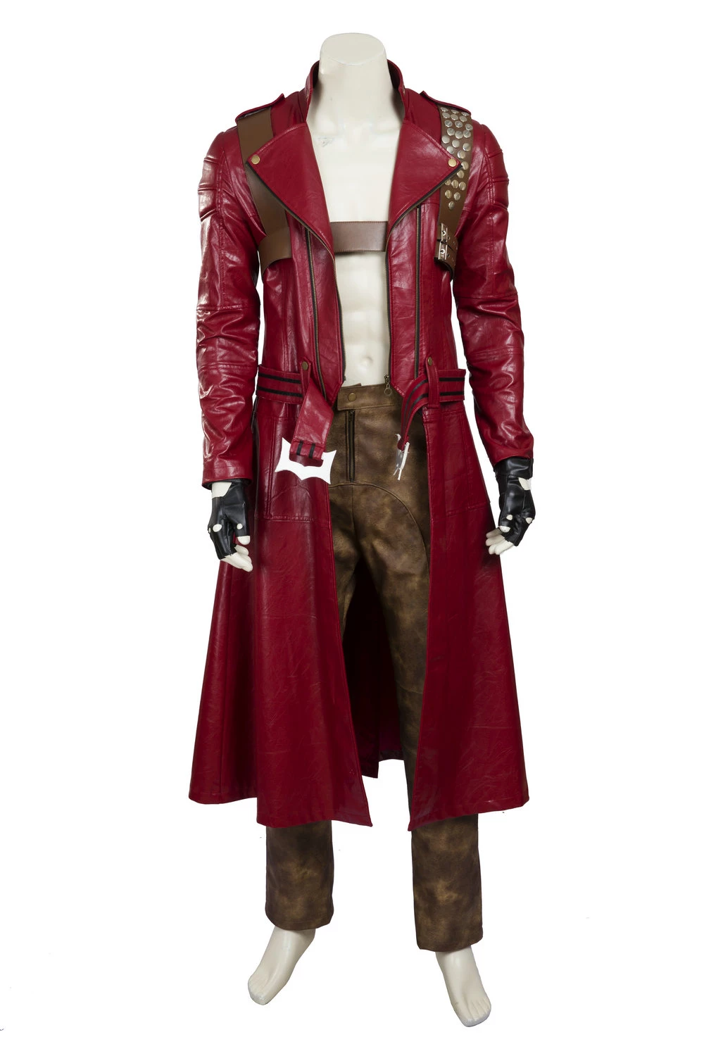 Devil May Cry 3 Dante Cosplay Costume 3 Devil May Cry 3 Dante Cosplay Costume