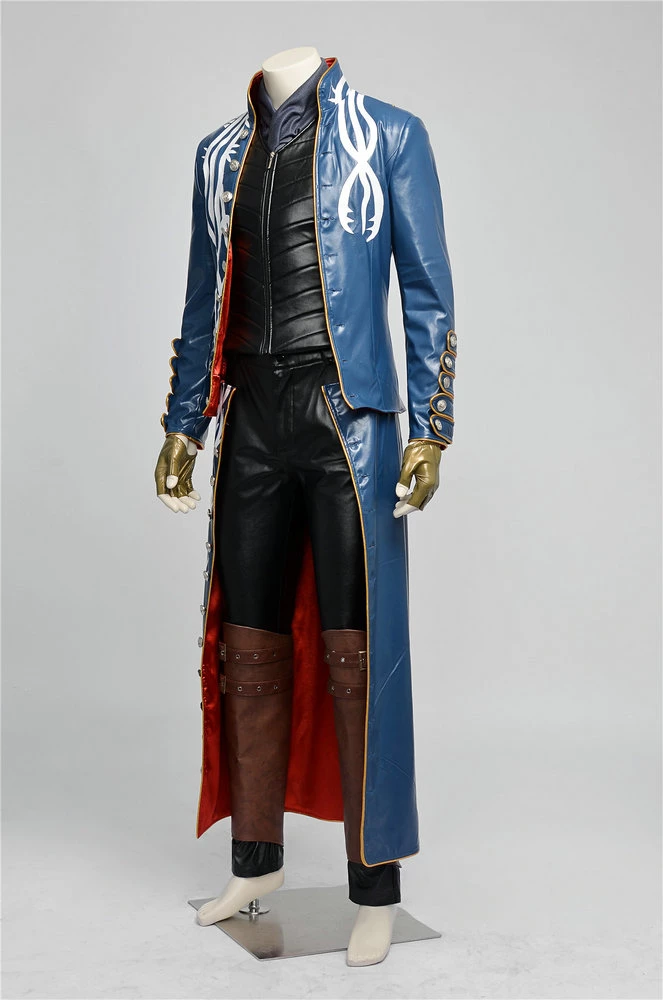 Devil May Cry 3 Vergil Cosplay Costume 4 Devil May Cry 3 Vergil Cosplay Costume - Image 2