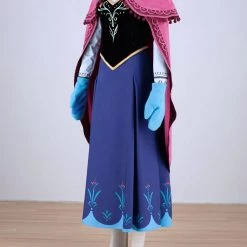 Hot Moive Frozen Princess Anna Cosplay Costume -Game Costumes Shop frozen princess anna cosplay costume 02