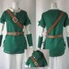The Legend Of Zelda Link Cosplay Costume Green 2 The Legend Of Zelda Link Cosplay Costume Green -Game Costumes Shop image COS 039 02