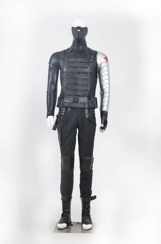 Captain America The Winter Soldier Winter Soldier Cosplay Costume 3 Captain America The Winter Soldier Winter Soldier Cosplay Costume