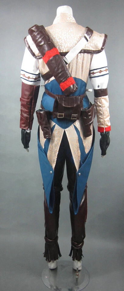 Assassin's Creed III Connor Kenway Cosplay Costume - Golden Hood Edition 5 Assassin's Creed III Connor Kenway Cosplay Costume - Golden Hood Edition - Image 3