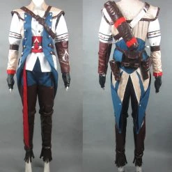 Assassin's Creed III Connor Kenway Cosplay Costume - Golden Hood Edition 11 Assassin's Creed III Connor Kenway Cosplay Costume - Golden Hood Edition -Game Costumes Shop image COS 216 06