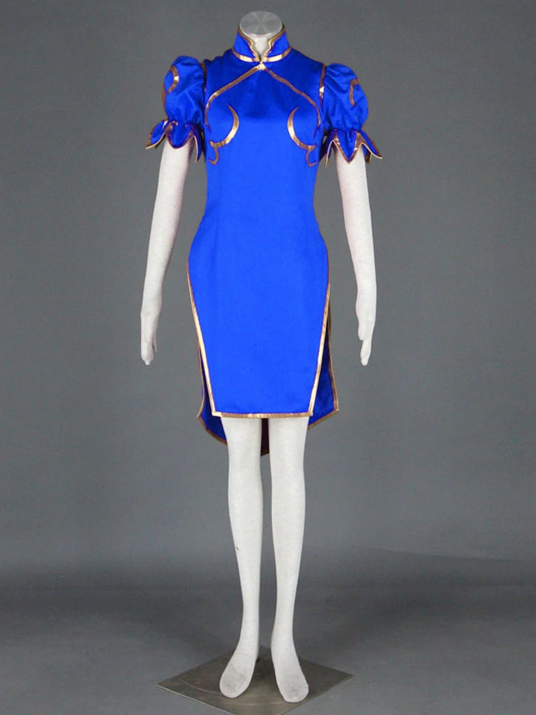 Street Fighter Chun Li Cosplay Costume 7 Street Fighter Chun Li Cosplay Costume - Image 5