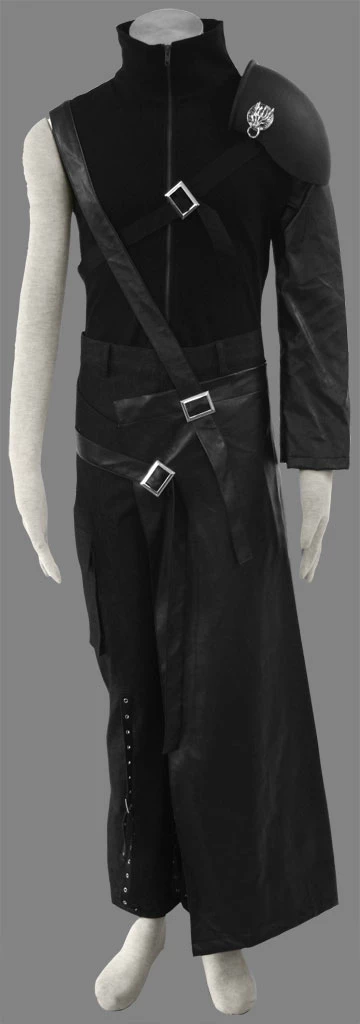 Final Fantasy VII 7 Advent Children Cloud Strife Cosplay Costume 3 Final Fantasy VII 7 Advent Children Cloud Strife Cosplay Costume