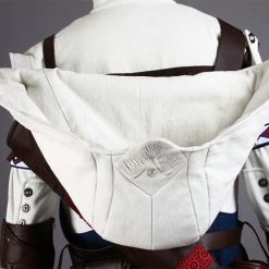 Assassin's Creed III Connor Kenway Cosplay Costume (White Edition) - Deluxe -Game Costumes Shop image assassin s creed 3 connor kenway cosplay costume white deluxe 041 1