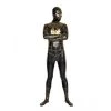 Black And Gold Lycra Spandex Spiderman Zentai Suit -Game Costumes Shop image black and gold lycra spandex spiderman zentai suit1