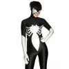Black And White Spider Lycra Spandex Zentai Suit 1 Black And White Spider Lycra Spandex Zentai Suit -Game Costumes Shop image black and white spider lycra spandex zentai suit1