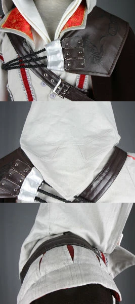 Assassin's Creed II Ezio Cosplay White Edition - Deluxe 11 Assassin's Creed II Ezio Cosplay White Edition - Deluxe - Image 9