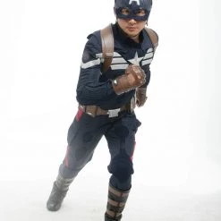 Captain America: The Winter Soldier Cosplay Costume -Game Costumes Shop image captain america the winter soldier cosplay costume 02 1