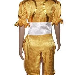 Street Fighter Yellow Chun Li Cosplay Costume 8 Street Fighter Yellow Chun Li Cosplay Costume -Game Costumes Shop image chun li yellow cosplay costume 4
