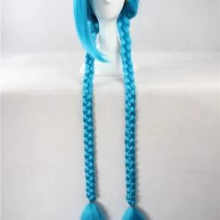 Blue 135cm League Of Legends LOL Jinx Cosplay Wig -Game Costumes Shop image cw 097 001 03