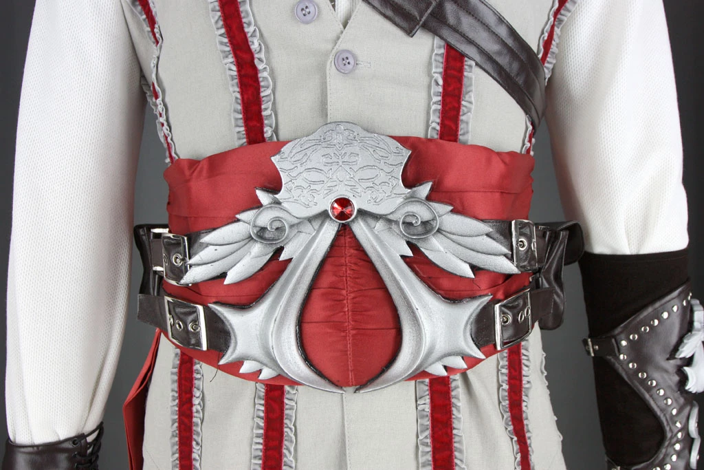 Assassin's Creed II Ezio Cosplay White Edition - Deluxe 19 Assassin's Creed II Ezio Cosplay White Edition - Deluxe - Image 17