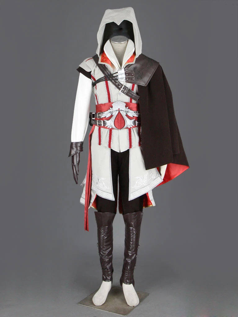 Assassin's Creed II Ezio Cosplay White Edition - Deluxe 3 Assassin's Creed II Ezio Cosplay White Edition - Deluxe