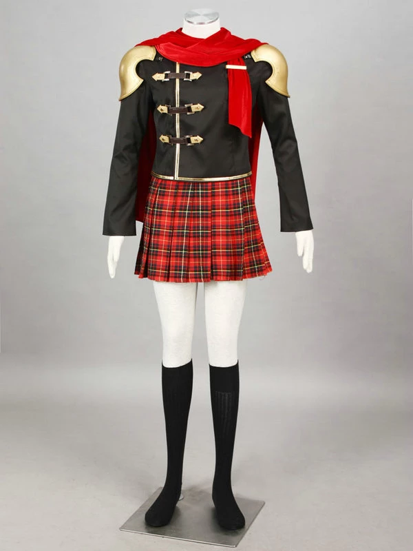 Final Fantasy Type-0 Suzaku Peristylium Class Zero Deuce Cosplay Costume