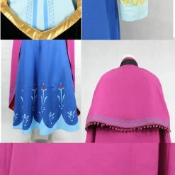 Frozen Princess Anna Cosplay Costume - Standard Edition -Game Costumes Shop image frozen princess anna cosplay costume 04 1 1