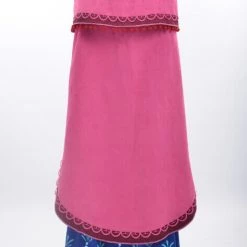 Deluxe Frozen Princess Anna Cosplay Costume -Game Costumes Shop image frozen princess anna dress cosplay costume 03