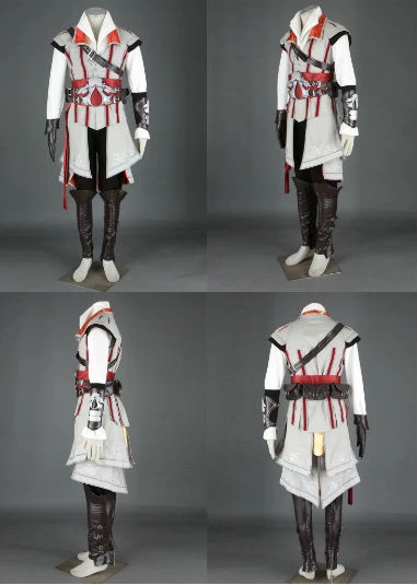 Assassin's Creed II Ezio Cosplay White Edition - Deluxe 9 Assassin's Creed II Ezio Cosplay White Edition - Deluxe - Image 7