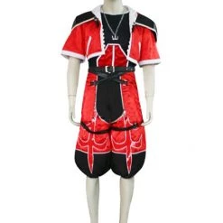 Kingdom Hearts 2 Sora Red Cosplay Costume