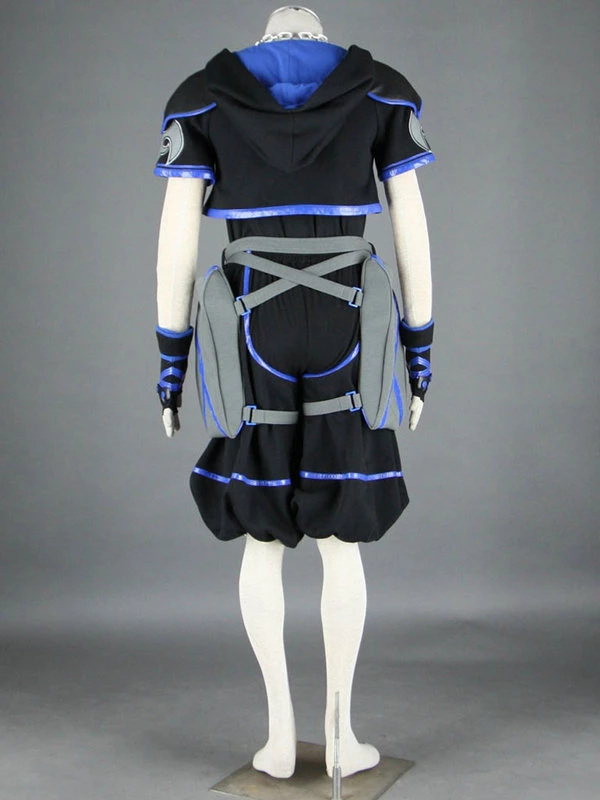 Kingdom Hearts Sora Black Cosplay Costume 6 Kingdom Hearts Sora Black Cosplay Costume - Image 4