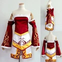 League Of Legends LOL Ahri Cosplay Costume