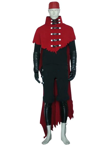 Final Fantasy VII 7 Vincent Valentine Cosplay Costume 3 Final Fantasy VII 7 Vincent Valentine Cosplay Costume